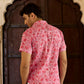 Jaipur Pink Cotton Men Shirt