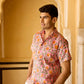 Floral Jaal Cotton Men Shirt