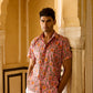 Floral Jaal Cotton Men Shirt