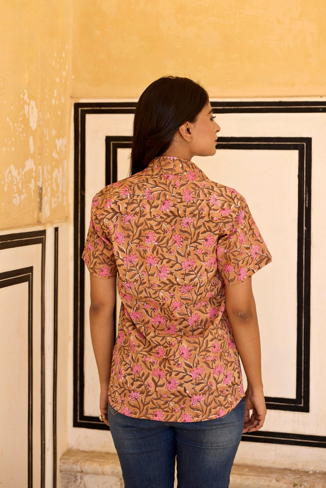 Floral Jaal Women Shirt