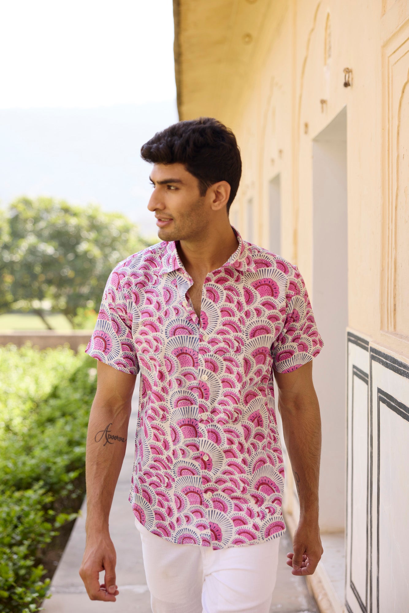 Zen Print Men Shirt