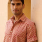 Block Printed Men Shirt