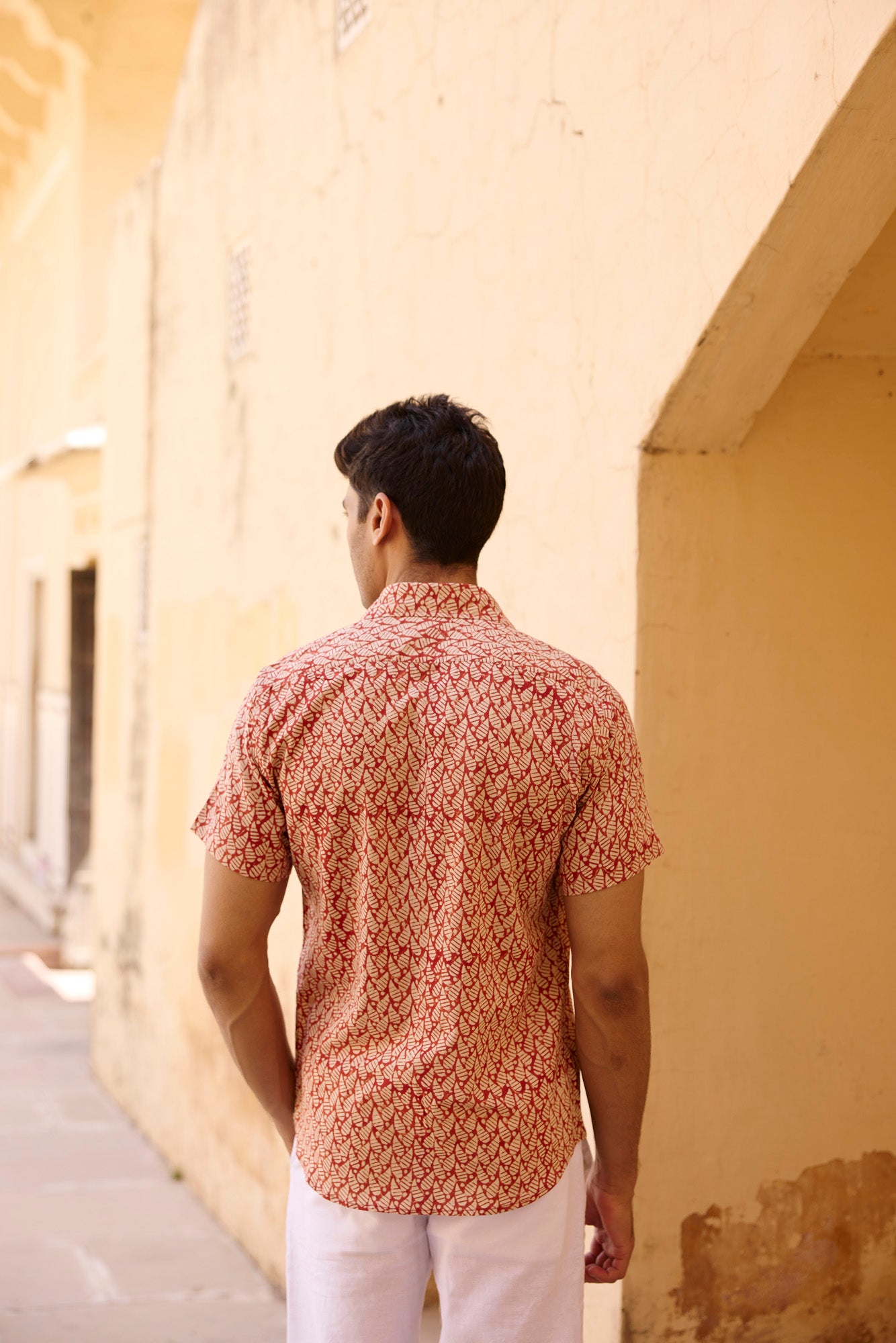 Block Printed Men Shirt