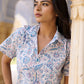 Printed Cotton Women Shirt