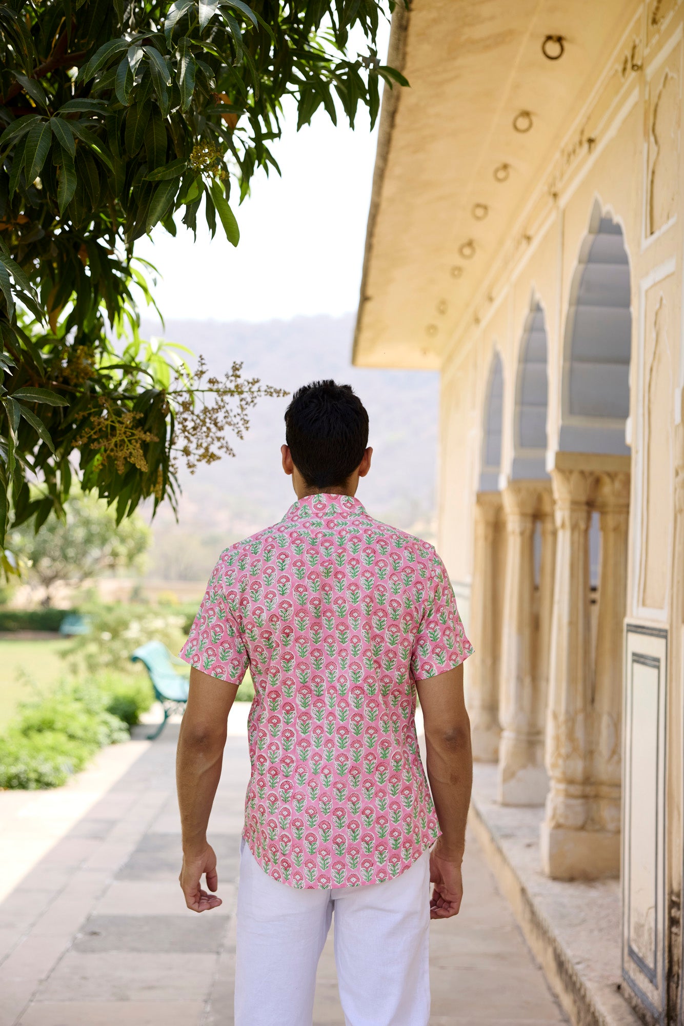 Jaipur Pink Men Shirt