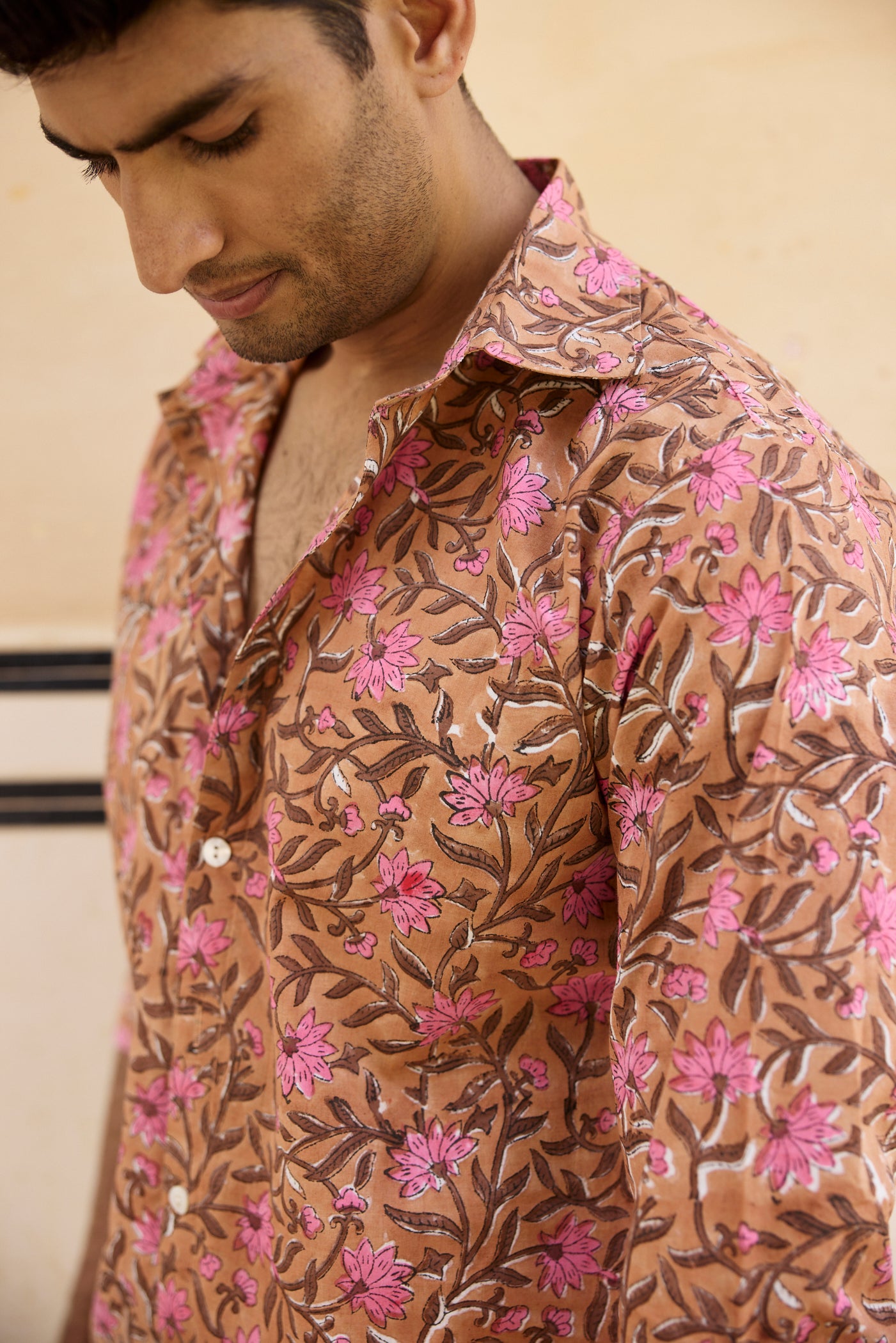 Floral Jaal Men Shirt