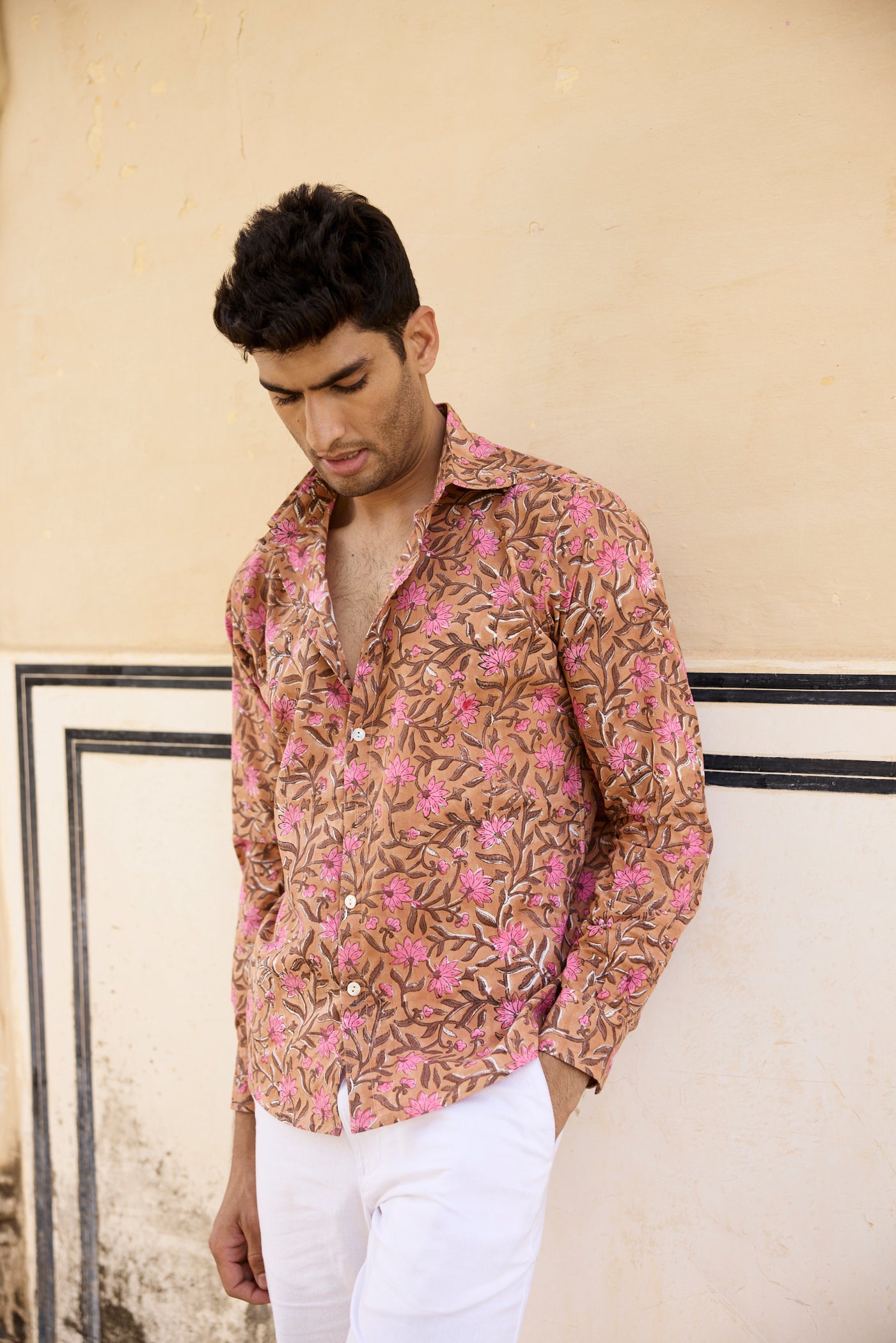 Floral Jaal Men Shirt